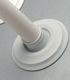 Cable installed in TSS IP67 plastic grommet